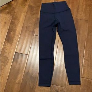 Lululemon wunder under high rise 7/8